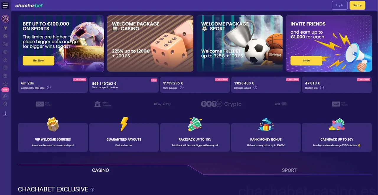Chachabet Casino Casino